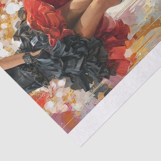 Stepping Into My Purpose10 Seidenpapier (Ausschnitt)