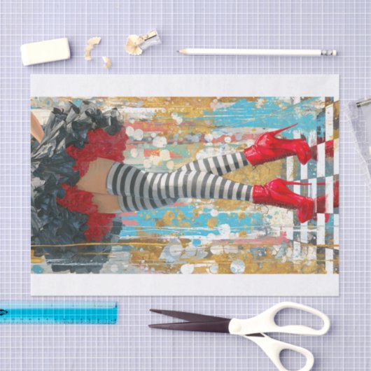 Stepping Into My Purpose4 Seidenpapier (Handwerk)