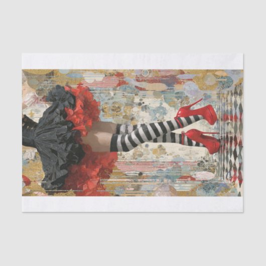 Stepping Into My Purpose6 Seidenpapier (Vorderseite)