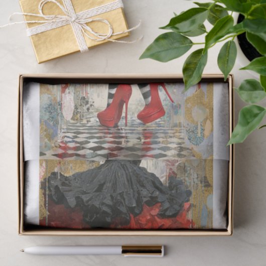 Stepping Into My Purpose6 Seidenpapier (Geschenk)