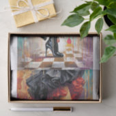 Stepping Into My Purpose8 Seidenpapier (Geschenk)