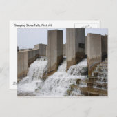 Stepping Stone Falls Post Card 2 Postkarte (Vorne/Hinten)