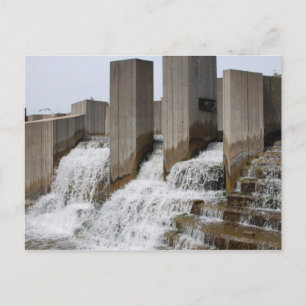 Stepping Stone Falls Post Card 2 Postkarte