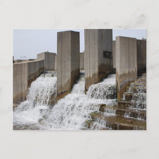 Stepping Stone Falls Post Card 2 Postkarte (Vorderseite)