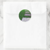 Stepping Stones by Shirley Taylor Runder Aufkleber (Tasche)