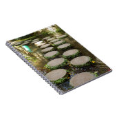 Stepping Stones Foto Notebook Notizblock (Rechte Seite)