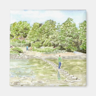 'Stepping Stones' Magnet