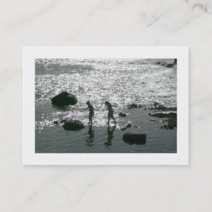Stepping Stones, Mini-Foto Visitenkarte