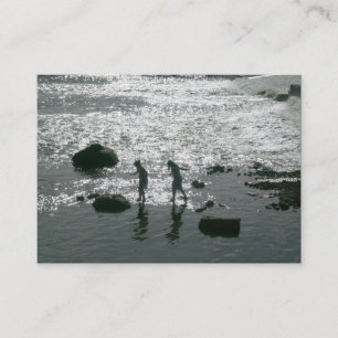 Stepping Stones, Mini-Foto Visitenkarte