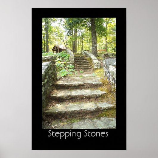 Stepping Stones Poster (Vorne)