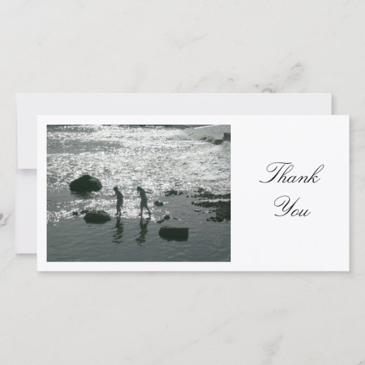 Stepping Stones - Vielen Dank Dankeskarte (Vorderseite)