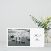 Stepping Stones - Vielen Dank Dankeskarte (Stehend Vorderseite)