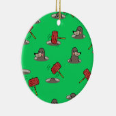 Steppmuster Keramik Ornament (Rechts)