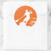 Steppschuh Runder Aufkleber (Tasche)