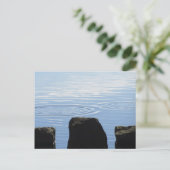 Steppsteine Postkarte (Stehend Vorderseite)
