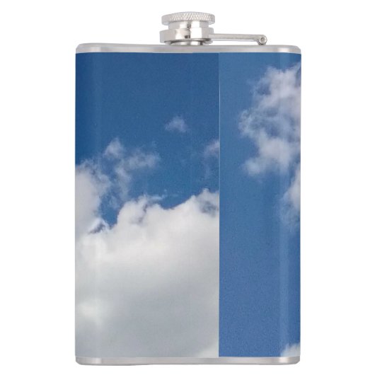 Steps in the clouds flachmann (Rückseite)