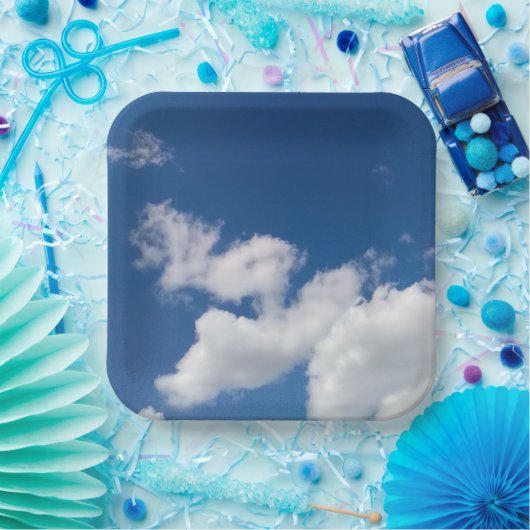 Steps in the clouds pappteller (Party)