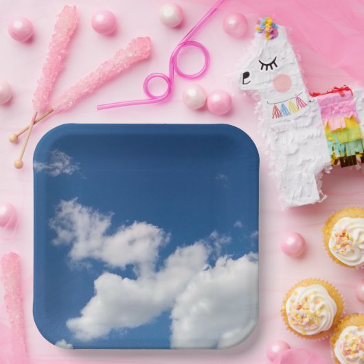 Steps in the clouds pappteller (Party)