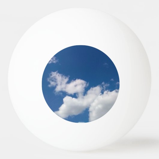 Steps in the clouds tischtennisball (Vorderseite)