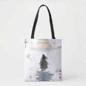 Steps Through Quiet Dreams Tote Tasche (Vorderseite)