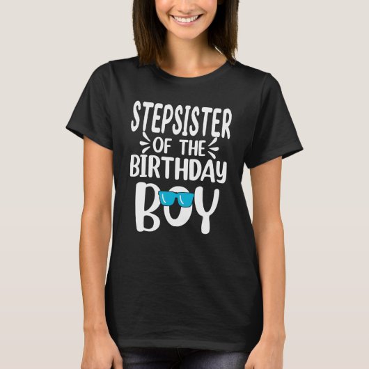 Stepschwester der Mama Junge Vater Kinderfamilie T-Shirt (Vorderseite)