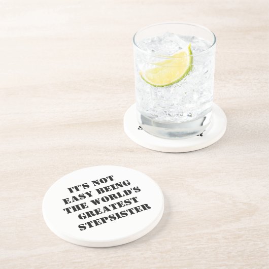 StepSchwester Untersetzer (Seite)