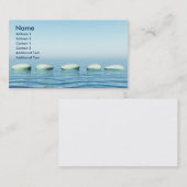 stepstones visitenkarte (Vorne/Hinten)