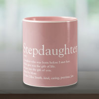 Steptochter Definition Spaß Modern Girly Pink