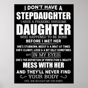 StepTochter Poster