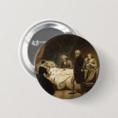Sterbe-Knopf George Washington Button (Vorne & Hinten)