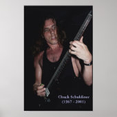 Sterbehilfe Chuck Schuldiner (1967 - 2001) Poster (Vorne)