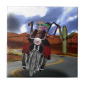 Sterben zum zu reiten fliese (Vorderseite)