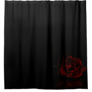 sterbende Rose Duschvorhang