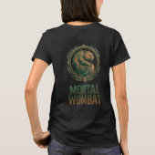 Sterblicher Wombat T-Shirt (Rückseite)