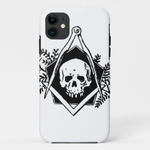 Sterblichkeits-Quadrat und Kompassse Case-Mate iPhone Hülle