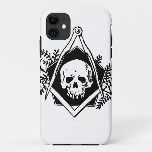 Sterblichkeits-Quadrat und Kompassse Case-Mate iPhone Hülle (Rückseite)