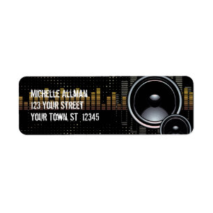 Stereo-Lautsprecher: Label