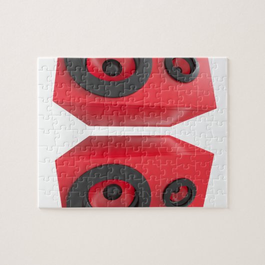 Stereo-Lautsprecher Puzzle (Horizontal)