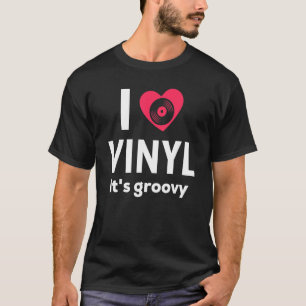 Stereo-Schallplatten-Enthusiast Musik Plattenspiel T-Shirt
