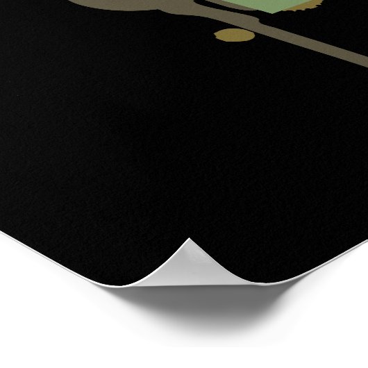 Stereo-Stil Poster (Ecke)