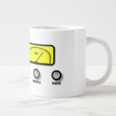 "Stereo" Tassenentwurf Jumbo-Tasse (Rechts)