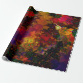 Stereo Trippin Psychedelic Abstrakt Geschenkpapier (Ungerollt)