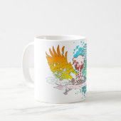 Stereoanlage. Kaffeetasse (Vorderseite Links)