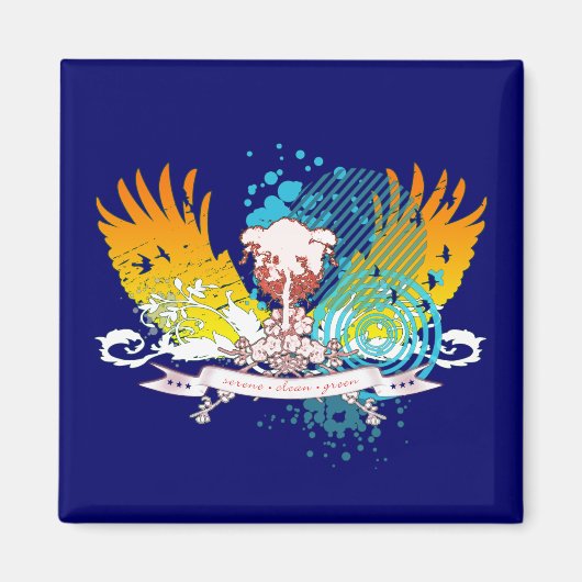 Stereoanlage. Magnet (Vorne)