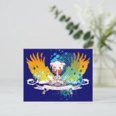 Stereoanlage. Postkarte (Stehend Vorderseite)