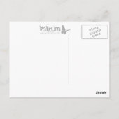 Stereoanlage. Postkarte (Rückseite)