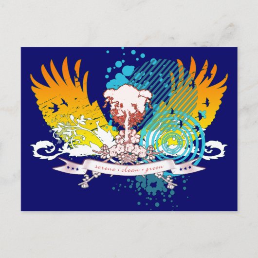 Stereoanlage. Postkarte (Vorderseite)