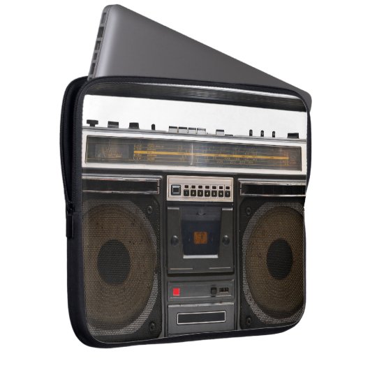 Stereoband des retro laptopschutzhülle (Vorne Rechts)