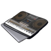 Stereoband des retro laptopschutzhülle (Vorne Knopf)