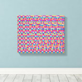 Stereogram Heart and Hands 3d poster Leinwanddruck (Insitu (Holzboden))